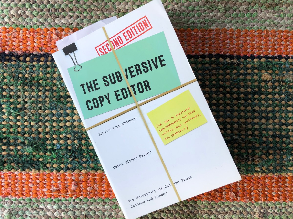 The Subversive Copy Editor Ridge Writing Retreats