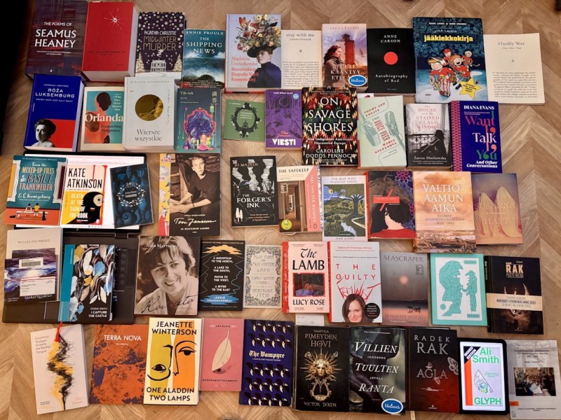 Fifty books, five ways of writing 